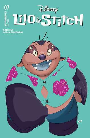 Lilo & Stitch #7 (Rousseau Color Bleed Cover)