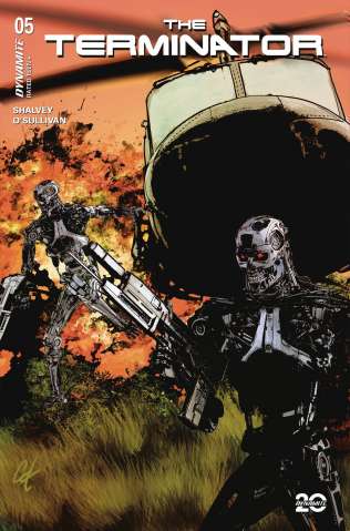 The Terminator #5 (Staggs Cover)