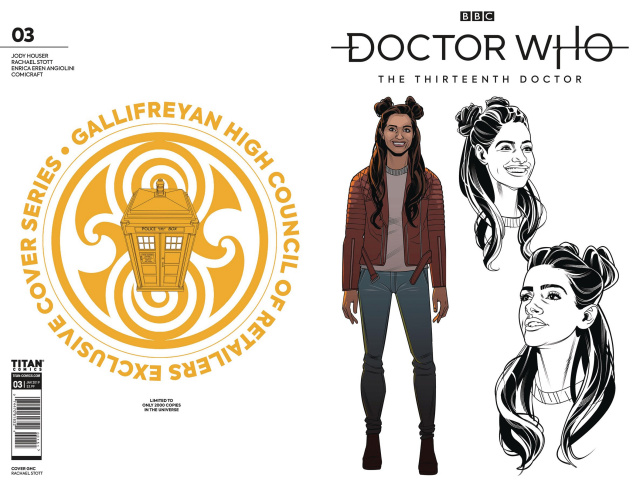 Doctor Who: The Thirteenth Doctor #3 (Gallifreyan High Council Cover)