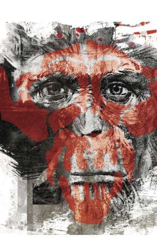 Dawn of the Planet of the Apes #6 (20 Copy Graffiti Cover)