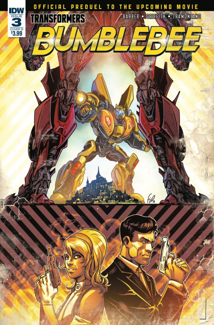 Transformers: Bumblebee Movie Prequel #3 (Ossio Cover)