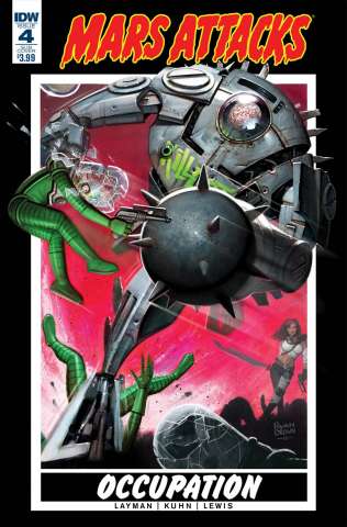 Mars Attacks: Occupation #4 (Subscription Cover)