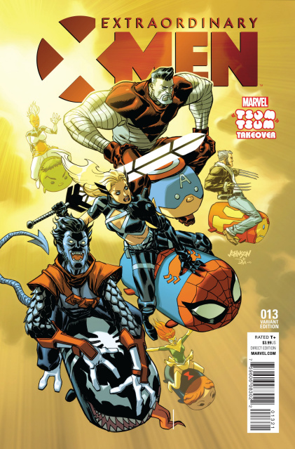 Extraordinary X-Men #13 (Johnson Tsum Tsum Cover)