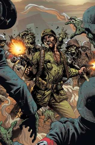 DC Horror Presents Sgt. Rock vs. The Army of the Dead #1 (Gary Frank Cover)