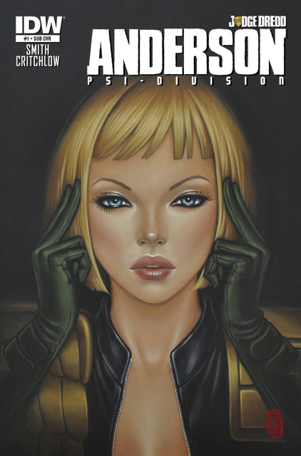 Judge Dredd: Anderson - Psi-Division #1 (Subscription Cover)