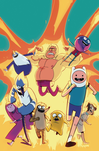 Adventure Time: Regular Show #5 (Subscription Di Nicuolo Cover)