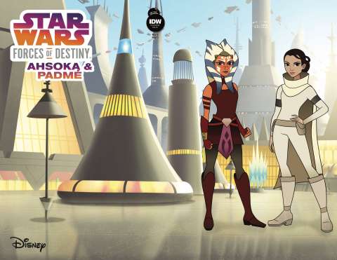 Star Wars Adventures: Forces Of Destiny - Ahsoka & Padmé (10 Copy Cover)