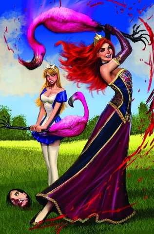 Grimm Fairy Tales: Alice in Wonderland #4 (Sejic Cover)