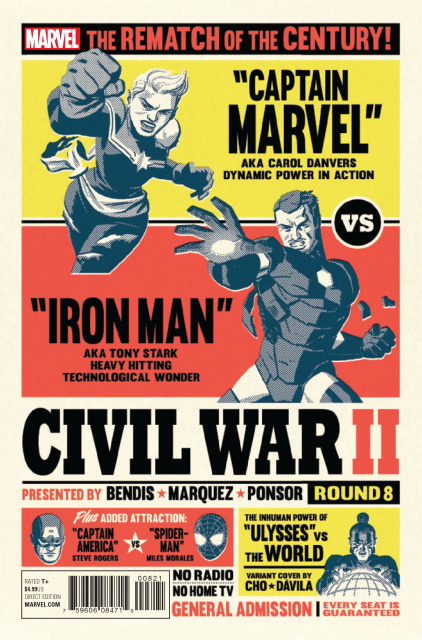Civil War II #8 (Cho Cover)