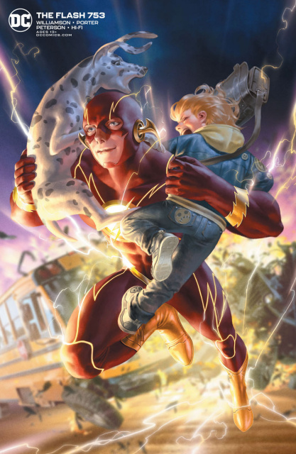 The Flash #753 (Jungeuon Yoon Cover)