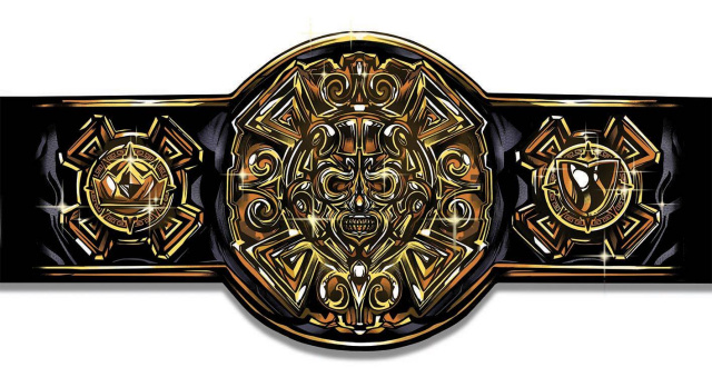 Luchaverse: Catalyst #1 (Wrestling Belt Gatefold Cover)