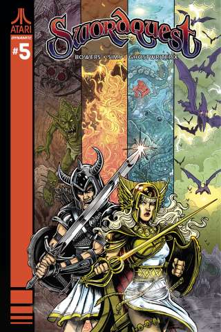 Swordquest #5 (Haesar Cover)