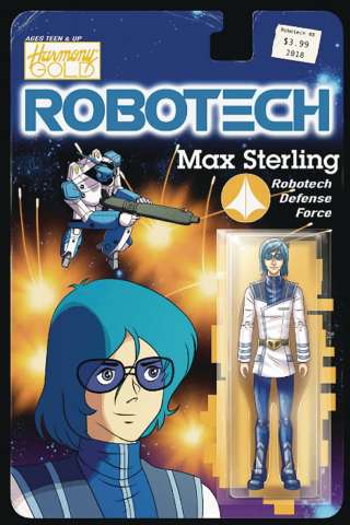 Robotech #8 (Action Figure Cover)