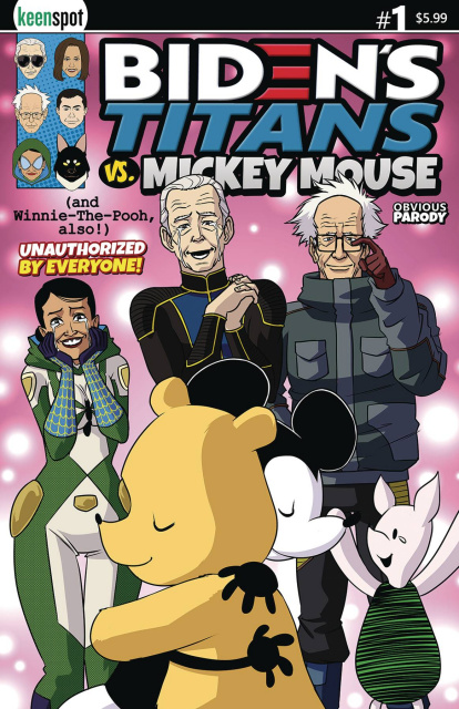 Biden's Titans vs. Mickey Mouse #1 (Mickey & Pooh Cobver)