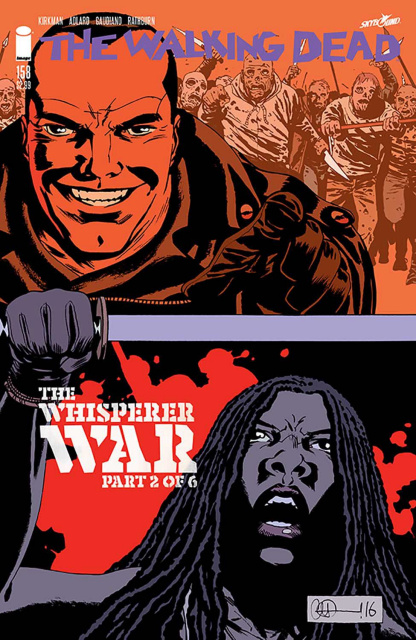 The Walking Dead #158 (Adlard & Stewart Cover)