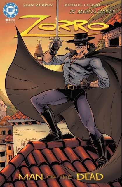 Zorro: Man of the Dead #1 (Calero Homage Cover)