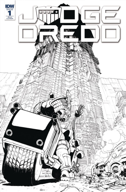 Judge Dredd: Under Siege #1 (10 Copy Cover)