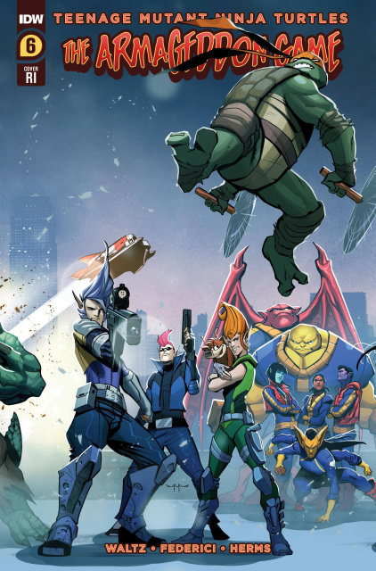Teenage Mutant Ninja Turtles: The Armageddon Game #6 (10 Copy Qualano Cover)