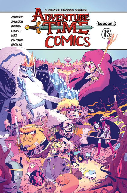 Adventure Time Comics #13 (Subscription Monlongo Cover)