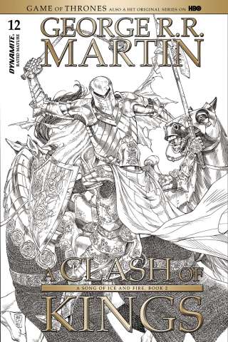 A Game of Thrones: A Clash of Kings #12 (10 Copy Miller B&W Cover)