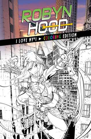 Grimm Fairy Tales: Robyn Hood - I Love NY #1 (Coloring Book Edition)
