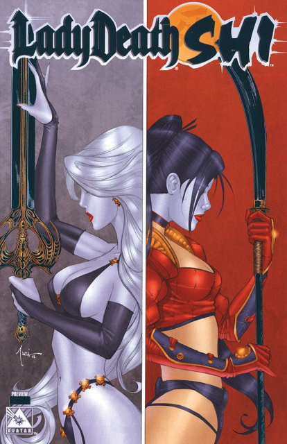 Lady Death / Shi Preview (Emerald Green Foil Cover)