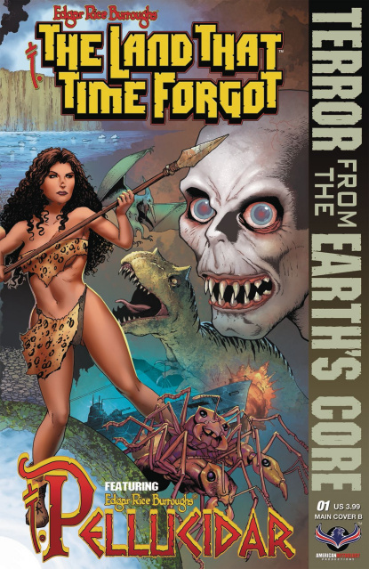 The Land That Time Forgot: From Earth's Core #1 (Connecting Cover B)