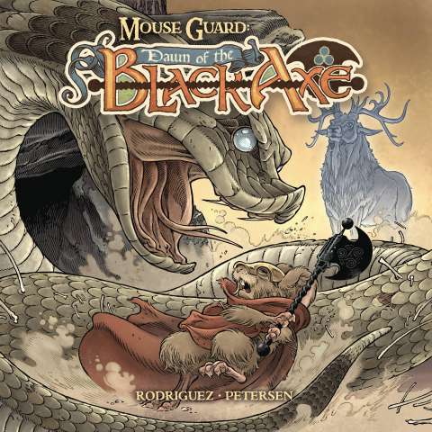 Mouse Guard: Dawn of the Black Axe #1 (Rodriguez Cover)