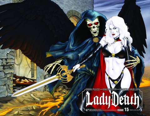 Lady Death #15 (Wrap Cover)