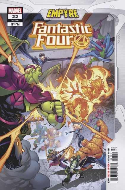 Fantastic Four #22 (Coello Empyre Cover)