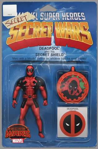 Deadpool's Secret Secret Wars #1 (Action Figure Cover)