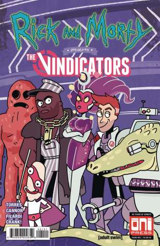 Rick and Morty Presents the Vindicators #1 (Cover B)