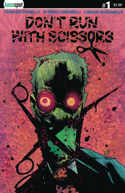 Don't Run With Scissors #1 (Stefano Cardoselli Cover)