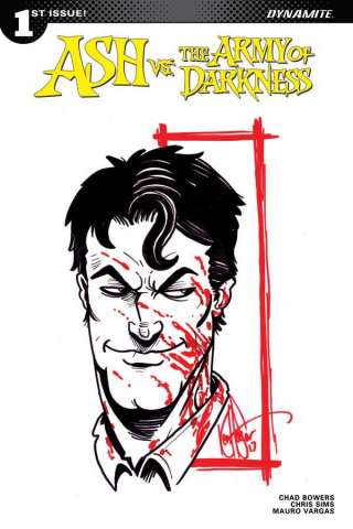 Ash vs. The Army of Darkness #1 (Haeser Remark Cover)