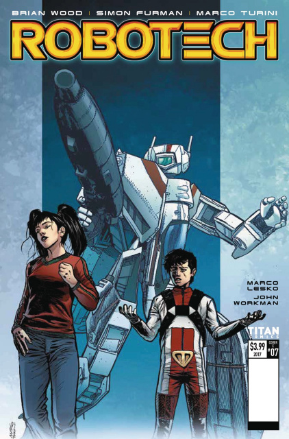 Robotech #7 (Turini Cover)