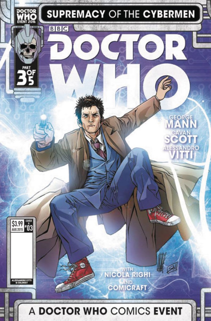 Doctor Who: Supremacy of the Cybermen #3 (Vitti Cover)
