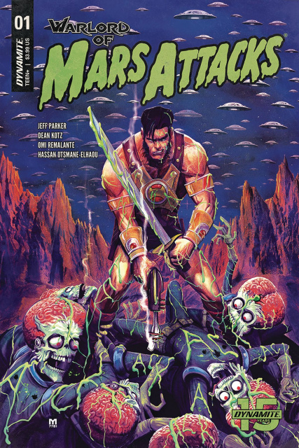 Warlord of Mars Attacks #1 (D'Alfonso Cover)