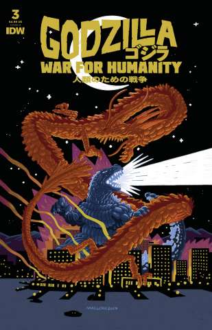 Godzilla: War for Humanity #3 (MacLean Cover)