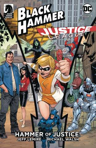 Black Hammer / Justice League #1 (Paquette Cover)