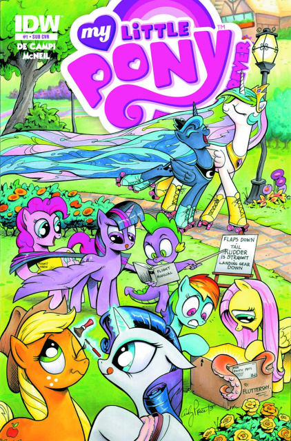 My Little Pony: Friends Forever #1 (Subscription Cover)