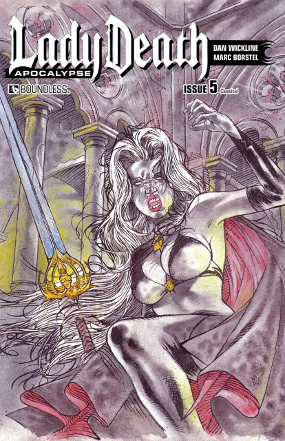 Lady Death: Apocalypse #5 (Classical Cover)