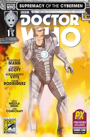 Doctor Who: Supremacy of the Cybermen #1 (SDCC 2016 Cover)