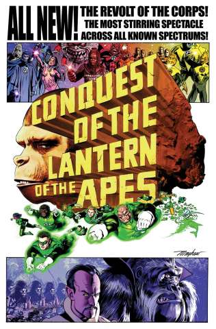 The Planet of the Apes / The Green Lantern #4 (10 Copy Mayhew Movie Cover)