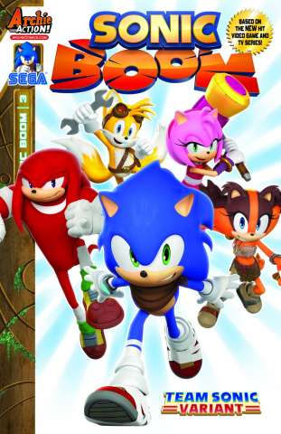 Sonic Boom #3 (Team Sonic Cover)
