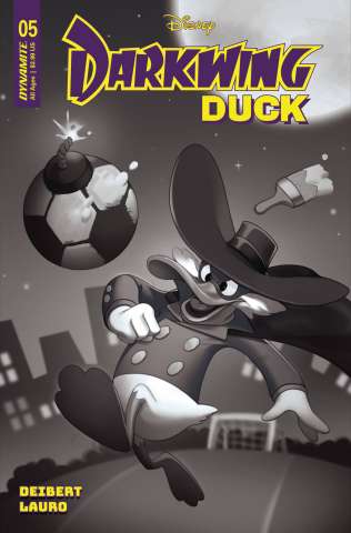 Darkwing Duck #5 (10 Copy Leirix B&W Cover)