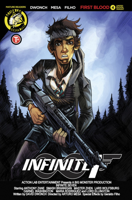 Infinite Seven #4 (Mesa Movie Poster Cover)