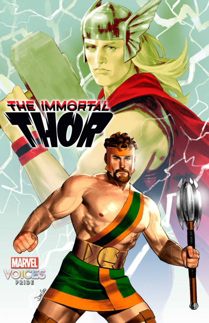 The Immortal Thor #12 (Davi Go Pride Allies Cover)