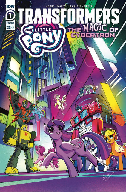My Little Pony / The Transformers II #1 (Bethany McGuire-Smith Cover)