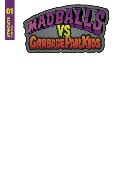 Madballs vs. Garbage Pail Kids #1 (Blank Authentix Cover)