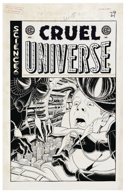 EC: Cruel Universe #5 (20 Copy B&W Ward Cover)